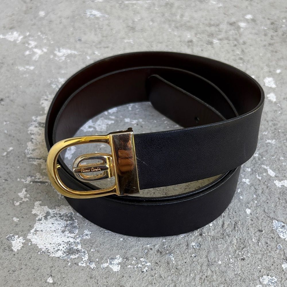 Vintage Pierre Cardin reversible belt